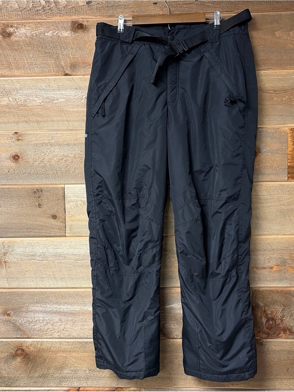 Columbia VTG Mens XL Black Insulated Snow Pants Ski Snowboard Winter Outdoor